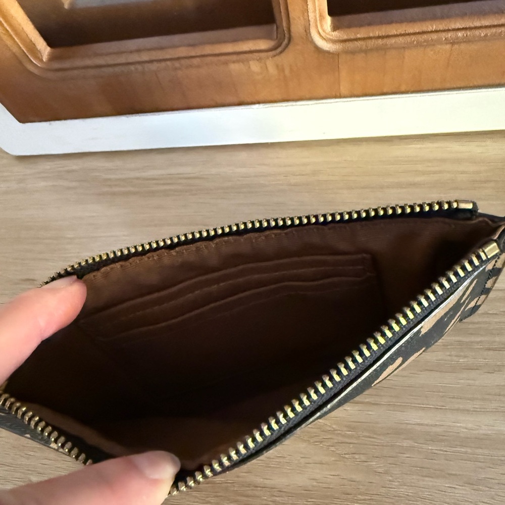 Coach leopard spot wristlet - Picture 5 of 5